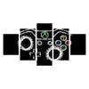 Tableau de Décoration XBox Loisirs Gaming Quintyque Multicolore Noir et Blanc