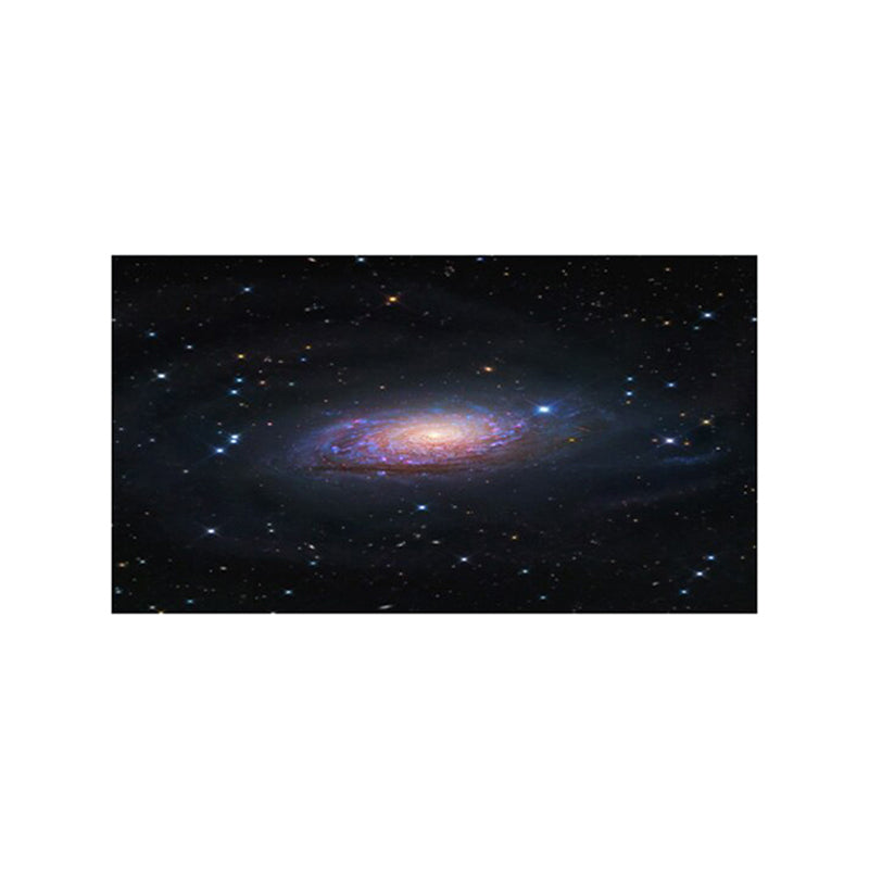 Tableau de Décoration Galaxie Nature Espace Format Paysage Violet Noir