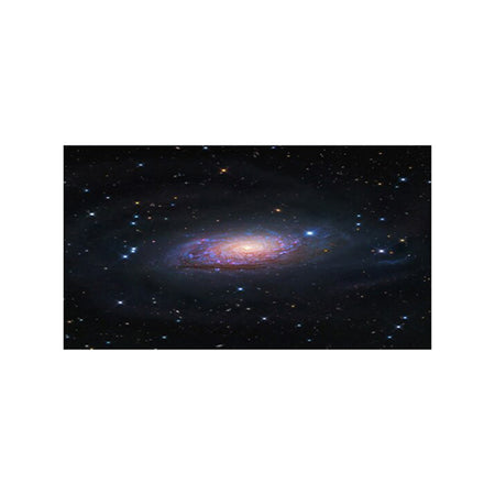 Tableau de Décoration Galaxie Nature Espace Format Paysage Violet Noir