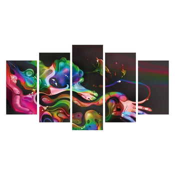 Tableau de Décoration Monstre Style Fantastique Quintyque Multicolore