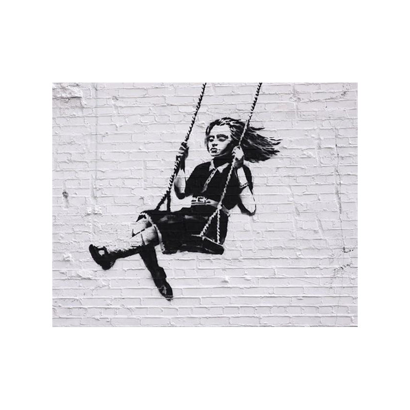 Tableau Banksy Interprete 120x90cm sur